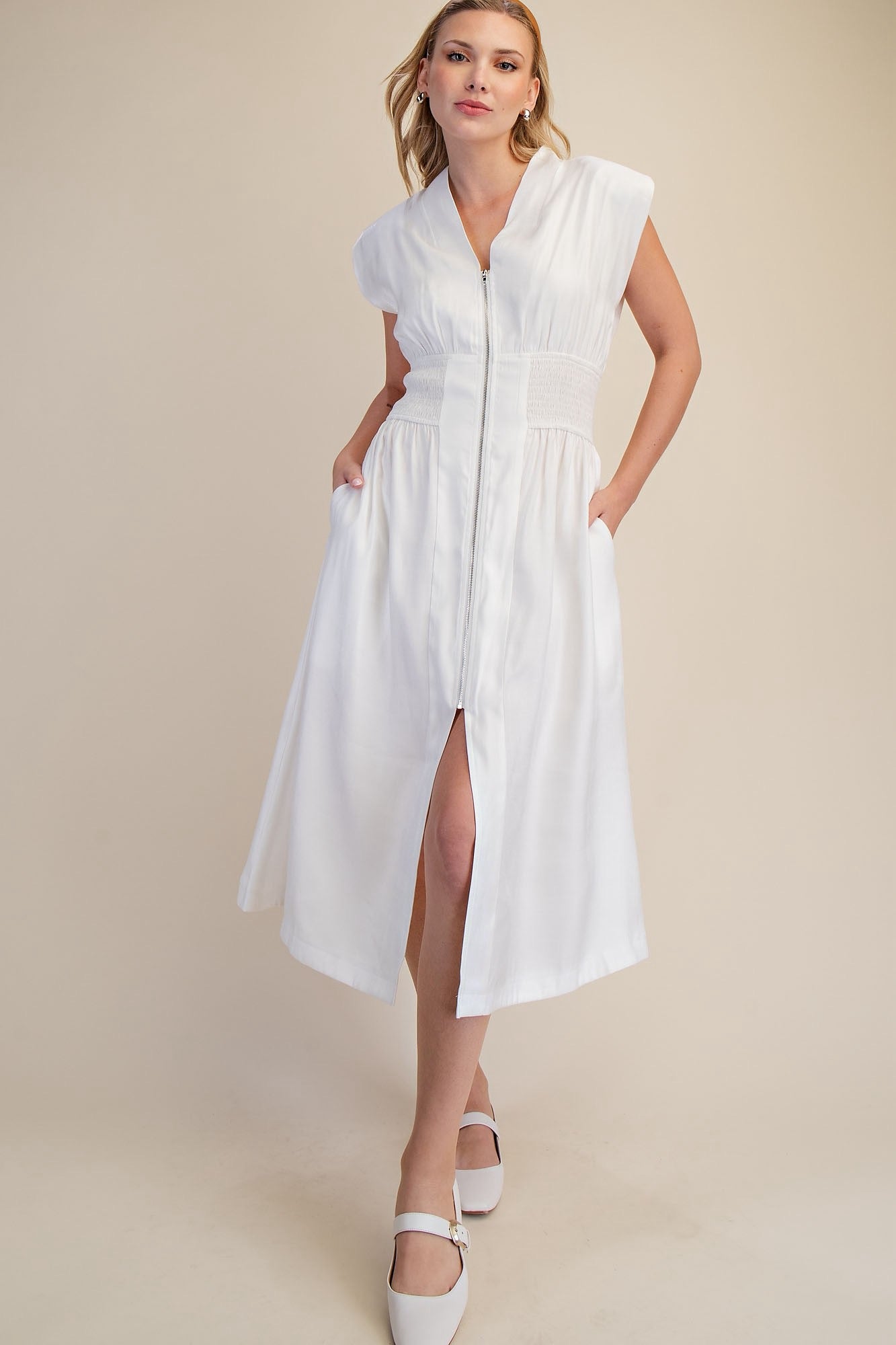 The White Sands Midi Dress – Amber Layne